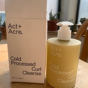 Act+Acre cold pressed curl cleanse shampoo - new